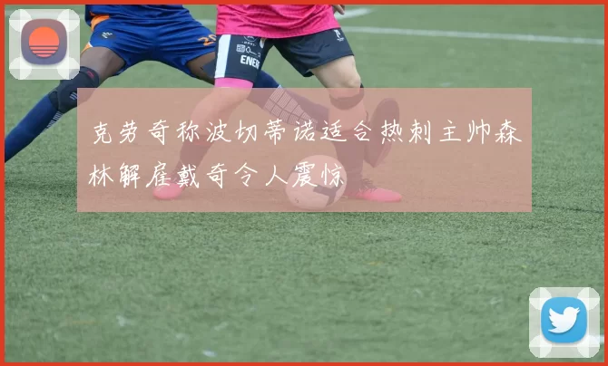 克劳奇称波切蒂诺适合热刺主帅森林解雇戴奇令人震惊